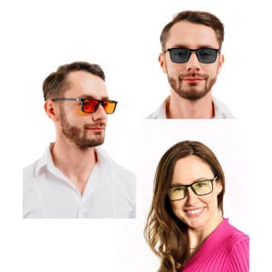 Okulary blokujące niebieskie światło Noblue Classic Set