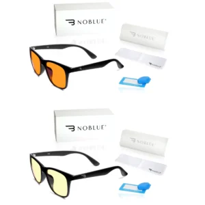 Okulary blokujące niebieskie światło Noblue Zestaw Trendy