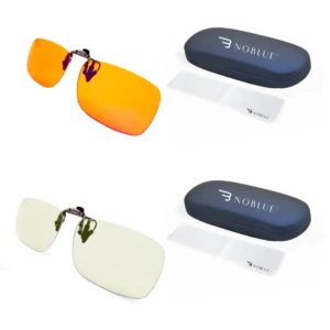 Okulary blokujące niebieskie światło Noblue Zestaw Nakładki