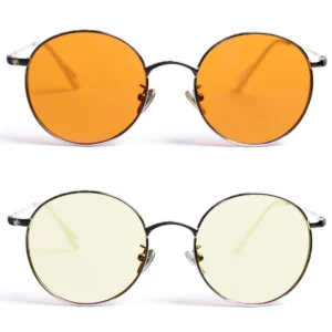 Okulary blokujące niebieskie światło Noblue Zestaw Chrome