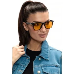 Okulary blokujące niebieskie światło NoBlue Trendy Orange