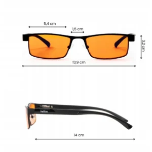 Okulary blokujące niebieskie światło Doctor Orange