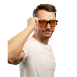 Okulary blokujące niebieskie światło Brown Orange