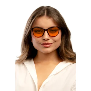 Okulary blokujące niebieskie światło Cat Style Orange