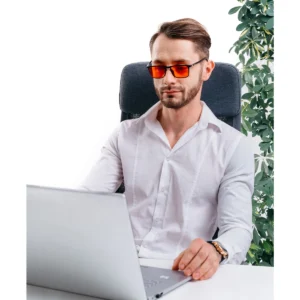 Okulary blokujące niebieskie światło Classic Orange