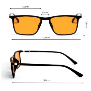 Okulary blokujące niebieskie światło Classic Orange